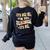 It's Me Hi I'm The Teacher It's Me Groovy Teacher Women's Sweatshirt Back Print Black It's Me Hi I'm The Teacher It's Me Groovy Teacher Women's Sweatshirt Back Print Black