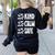 Be Kind Be Calm Be Safe Awareness For Teachers For Men Women Kids Women's Sweatshirt Back Print Black Be Kind Be Calm Be Safe Awareness For Teachers For Men Women Kids Women's Sweatshirt Back Print Black