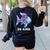 Be Kind Rainbow Fish Teacher Life Teaching Back To School Women's Sweatshirt Back Print Black Be Kind Rainbow Fish Teacher Life Teaching Back To School Women's Sweatshirt Back Print Black