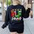 Kindergarten ELF Squad Christmas ELF Student Teacher Men Women Kids Women's Sweatshirt Back Print Black Kindergarten ELF Squad Christmas ELF Student Teacher Men Women Kids Women's Sweatshirt Back Print Black