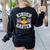 Kindergarten Teacher First Day Of Kinder Back To School Women's Sweatshirt Back Print Black Kindergarten Teacher First Day Of Kinder Back To School Women's Sweatshirt Back Print Black