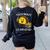 Let's Taco Bout Learning Back To School Teacher Kids Women's Sweatshirt Back Print Black