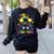 Level Up Your Education Gaming Inspired Teacher Gamers For Men Women Kids Women's Sweatshirt Back Print Black Level Up Your Education Gaming Inspired Teacher Gamers For Men Women Kids Women's Sweatshirt Back Print Black