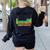 Can I Lick It Periodic Table Chart Science Teacher Women's Sweatshirt Back Print Black Can I Lick It Periodic Table Chart Science Teacher Women's Sweatshirt Back Print Black