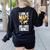 I Look At Maps And i Know Things Teacher Geographer Women's Sweatshirt Back Print Black I Look At Maps And i Know Things Teacher Geographer Women's Sweatshirt Back Print Black