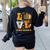 LOVE 3rd Grade Pumpkin Teacher Student Halloween Costume Women's Sweatshirt Back Print Black LOVE 3rd Grade Pumpkin Teacher Student Halloween Costume Women's Sweatshirt Back Print Black