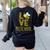 Love Preschool Back To School Yellow Bee Preschool Teacher For Men Women Girls Kids Women's Sweatshirt Back Print Black