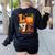 Love Preschool Teacher Turkey Thanksgiving Autumn Fall Women's Sweatshirt Back Print Black Love Preschool Teacher Turkey Thanksgiving Autumn Fall Women's Sweatshirt Back Print Black