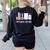 I Love School Supplies Teacher Shirt Women's Sweatshirt Back Print Black I Love School Supplies Teacher Shirt Women's Sweatshirt Back Print Black