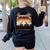 Matematica Master Of Numbers Math Teachers Puppets Parody Women's Sweatshirt Back Print Black