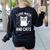 Math And Cats Apparel For Teachers Students Cat Lovers Women's Sweatshirt Back Print Black Math And Cats Apparel For Teachers Students Cat Lovers Women's Sweatshirt Back Print Black