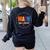 Math Interventionist Teacher Coach Squad Mathematics STEM Women's Sweatshirt Back Print Black Math Interventionist Teacher Coach Squad Mathematics STEM Women's Sweatshirt Back Print Black