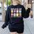 Math Is My Jam And Im Here To Spread It Math Teacher Women's Sweatshirt Back Print Black Math Is My Jam And Im Here To Spread It Math Teacher Women's Sweatshirt Back Print Black