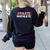 Mathlete For Math Team Students Algebra Math Teacher Women's Sweatshirt Back Print Black Mathlete For Math Team Students Algebra Math Teacher Women's Sweatshirt Back Print Black