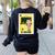 Mexican For Teachers El Maestro Women's Sweatshirt Back Print Black Mexican For Teachers El Maestro Women's Sweatshirt Back Print Black
