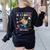 Mouse If You Give A Teacher A Student She Will Love You Women's Sweatshirt Back Print Black Mouse If You Give A Teacher A Student She Will Love You Women's Sweatshirt Back Print Black
