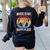 Music For Men Women Music Teacher Music Lover Women's Sweatshirt Back Print Black Music For Men Women Music Teacher Music Lover Women's Sweatshirt Back Print Black