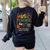 Music Teacher Music Sing Play Dance Choir Piano Women's Sweatshirt Back Print Black Music Teacher Music Sing Play Dance Choir Piano Women's Sweatshirt Back Print Black