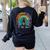 Musical Teacher Teaching Music Is My Jam Rainbow Tie Dye Women's Sweatshirt Back Print Black Musical Teacher Teaching Music Is My Jam Rainbow Tie Dye Women's Sweatshirt Back Print Black