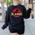 Nerdy No Internet Dinosaur Computer Science Teacher Women's Sweatshirt Back Print Black Nerdy No Internet Dinosaur Computer Science Teacher Women's Sweatshirt Back Print Black