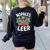 Nopales De Leer Bilingual Teacher Maestra Spanish Teacher Women's Sweatshirt Back Print Black Nopales De Leer Bilingual Teacher Maestra Spanish Teacher Women's Sweatshirt Back Print Black