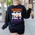 Nothing Scares Me I'm A Pre-K Teacher Halloween Ghosts Women's Sweatshirt Back Print Black Nothing Scares Me I'm A Pre-K Teacher Halloween Ghosts Women's Sweatshirt Back Print Black
