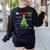 Oh Geometree Christmas Tree Geometry Math Teacher Women's Sweatshirt Back Print Black Oh Geometree Christmas Tree Geometry Math Teacher Women's Sweatshirt Back Print Black