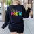 Oh Hey Pre-k Shirt Back To School Teachers Students Women's Sweatshirt Back Print Black Oh Hey Pre-k Shirt Back To School Teachers Students Women's Sweatshirt Back Print Black