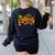 Oktoberfest German Beer Festival October Women's Sweatshirt Back Print Black