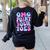OMG Point Your Toes Dancing Teacher Tap Dancer Dance For Men Women Kids Women's Sweatshirt Back Print Black OMG Point Your Toes Dancing Teacher Tap Dancer Dance For Men Women Kids Women's Sweatshirt Back Print Black