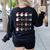 Order Of Operations Math Teacher Christmas Women's Sweatshirt Back Print Black