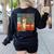 Otter Professor Teacher Teaching Maths Mathematics Women's Sweatshirt Back Print Black Otter Professor Teacher Teaching Maths Mathematics Women's Sweatshirt Back Print Black