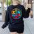 Parents Teacher Association Team Supporter PTA Squad For Men Women Girls Kids Women's Sweatshirt Back Print Black Parents Teacher Association Team Supporter PTA Squad For Men Women Girls Kids Women's Sweatshirt Back Print Black