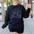 PE Teacher Living That PE Life Physical Education Teacher Women's Sweatshirt Back Print Black PE Teacher Living That PE Life Physical Education Teacher Women's Sweatshirt Back Print Black