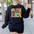 In My Physical Education Era PE Teacher Women Men Women's Sweatshirt Back Print Black In My Physical Education Era PE Teacher Women Men Women's Sweatshirt Back Print Black