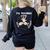 Physical Education PE Teacher Rock Paper Scissor Women's Sweatshirt Back Print Black Physical Education PE Teacher Rock Paper Scissor Women's Sweatshirt Back Print Black