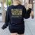 Physical Education Teacher In My PE Teacher Era For Men Women Kids Women's Sweatshirt Back Print Black