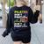 Pilates Instructor Teacher Watercolor Pilates Don't Fart Men Women Kids Women's Sweatshirt Back Print Black Pilates Instructor Teacher Watercolor Pilates Don't Fart Men Women Kids Women's Sweatshirt Back Print Black