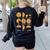 Pizza Slice Fraction Math Teacher Back To School Educational Women's Sweatshirt Back Print Black Pizza Slice Fraction Math Teacher Back To School Educational Women's Sweatshirt Back Print Black