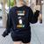 Pre-K Vibes Only Penguin Teachers Kids Back To School Women's Sweatshirt Back Print Black Pre-K Vibes Only Penguin Teachers Kids Back To School Women's Sweatshirt Back Print Black