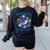 Preschool Is Whale-y Great Preschool Teacher Women's Sweatshirt Back Print Black Preschool Is Whale-y Great Preschool Teacher Women's Sweatshirt Back Print Black