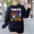 Principal Boo Crew Teacher Student Halloween Costume For Men Women Kids Women's Sweatshirt Back Print Black Principal Boo Crew Teacher Student Halloween Costume For Men Women Kids Women's Sweatshirt Back Print Black
