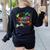Progress Over Perfection Caterpillar Teacher Back To School Women's Sweatshirt Back Print Black Progress Over Perfection Caterpillar Teacher Back To School Women's Sweatshirt Back Print Black