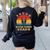 Proud Boston Terrier Dad Dog Owner Fathers Day Men Women Kids Women's Sweatshirt Back Print Black