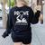 Prove It Text Evidences Reading Teacher First Day Of School Women's Sweatshirt Back Print Black Prove It Text Evidences Reading Teacher First Day Of School Women's Sweatshirt Back Print Black