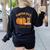 Pumpkin Spice And Teacher Life Halloween Teacher Women's Sweatshirt Back Print Black Pumpkin Spice And Teacher Life Halloween Teacher Women's Sweatshirt Back Print Black