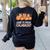 Qué Te Pasacalabaza Fall Immersion Teacher Spanish Teacher Women's Sweatshirt Back Print Black