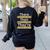 There Their They'Re T Shirt English Grammar Teacher For Men Women Women's Sweatshirt Back Print Black