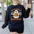 Read More Books Halloween Retro Pumpkin Reading Fall Teacher Women's Sweatshirt Back Print Black Read More Books Halloween Retro Pumpkin Reading Fall Teacher Women's Sweatshirt Back Print Black