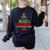 Reading Teacher Christmas Shirt Elf Christmas Cheer For Men Women Women's Sweatshirt Back Print Black Reading Teacher Christmas Shirt Elf Christmas Cheer For Men Women Women's Sweatshirt Back Print Black